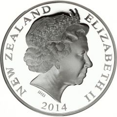 1 Dollar - Elizabeth II 4th Portrait, Middle Earth