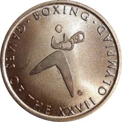 Medal - Sporting Pictograms Sydney 2000 Olympics, Boxing