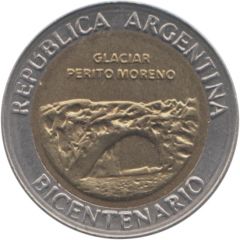 1 Peso Glaciar Perito Moreno