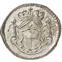 1 Pfennig - Christian Frederick Charles Alexander