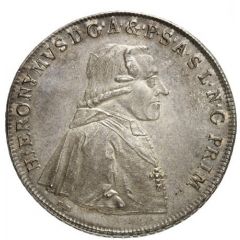 1 Thaler `Lion Thaler` - Hieronymus von Colloredo