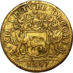 Jeton - États de Bourgogne - Maire de Dijon - Jean Joly 1er type, laiton