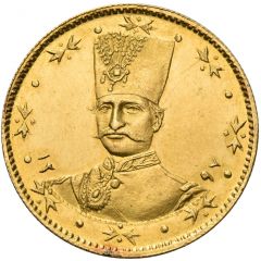 2 Toman - Naser al-Din Qajar Pattern