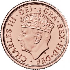 1/4 Sovereign - Charles III Coronation