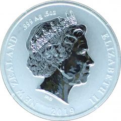 1 Dollar - Elizabeth II 4th Portrait, Brown Kiwi