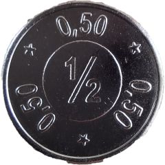 Deposit Token - ½ 50 Cents