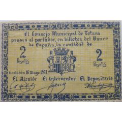 2 Pesetas Totana