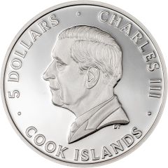5 Dollars - Charles III Pope Francis