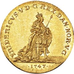 1 Ducat - Frederik V Coronation