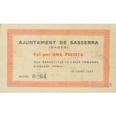 1 Peseta Sasserra de Bages
