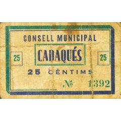 25 Céntimos Cadaqués