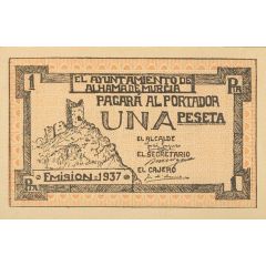 1 Peseta Alhama de Murcia
