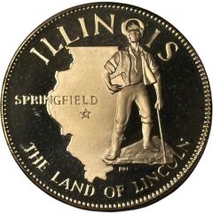 Medal - States of the Union Illinois