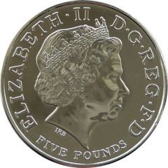 5 Pounds - Elizabeth II 4th portrait, Royal Christening