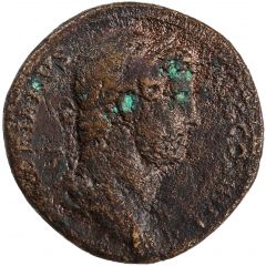 Sestertius - Hadrian RESTITVTORI ARABIAE S C, Arabia