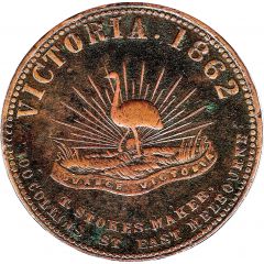 1 Penny - Robison Bros and Co Melbourne, Victoria