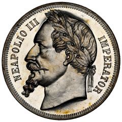 5 Francs - Napoleon III The end of Germany