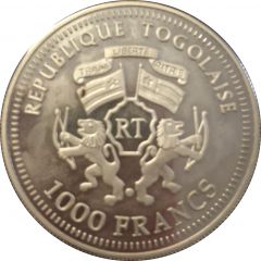 1000 Francs CFA Endangered wildlife
