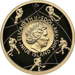 5 Dollars - Elizabeth II 2015 IIHF World Championship
