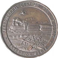 Medal - Inauguration of the Line to Mercedes