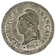 1 Centime pattern
