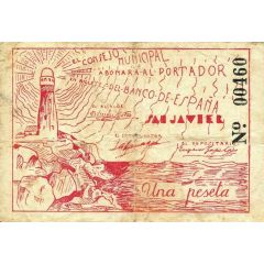 1 Peseta San Javier