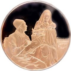 Medal - The history of Belgium in 100 medals Rogier de la Pasture