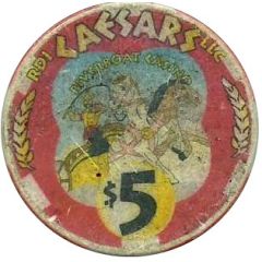5 Dollars - Ceasars River Boat Casino Harrison County, Indiana