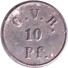 10 Pfennig - C.V.B. Berlin