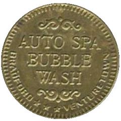 Token - Auto Spa Bubble Wash Bradford, Pennsylvania