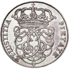 4 Mark Dansk - Christian V Thin monogram, type2