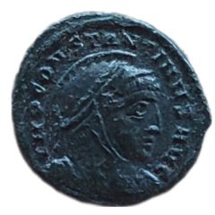 Nummus - Constantinus I VICTORIAE LAETAE PRINC PERP, Siscia