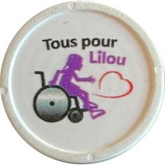 Jeton de chariot - Tous pour Lilou