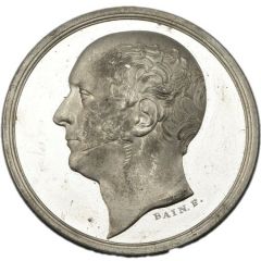 Medal - William IV Robert Ferguson, white metal