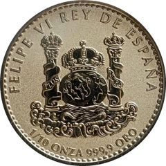 15 Euro Cents - Felipe VI Iberian Lynx - Gold Bullion Coin