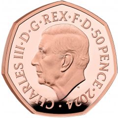 50 Pence - Charles III Death Star II, Gold Proof