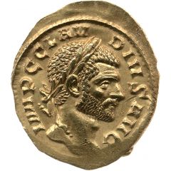 Aureus - Claudius II Gothicus MARTI PACIF, Mars