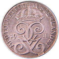 1 Öre - Gustaf V