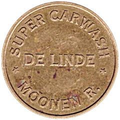 Car Wash Token - De Linde Grobbendonk