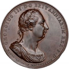 Medal - George III Union, S. Kindon, bronze