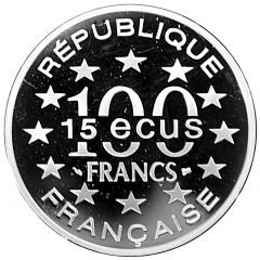 100 francs / 15 ecus L`Alhambra