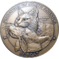 Token - North American Hunting Club Collectors Series 02 - Bobcat