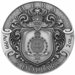 5 Dollars - Charles III Hera