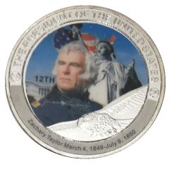 Token - Zachary Taylor 12th President
