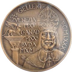Medal - Szent Gellért II. Püspök