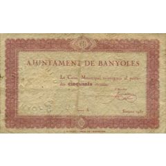 50 Céntimos Banyoles