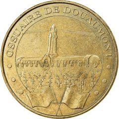 Monnaie de Paris Tourist Token - Ossuaire de Douaumont Les 2 drapeaux