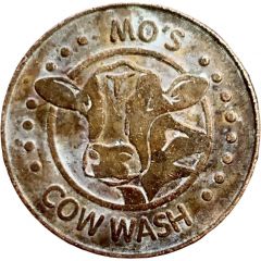 Token - MO’s Cow Wash Bellflower, California