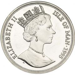 1 Crown - Elizabeth II P.51 Mustang, Silver Proof