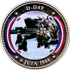 Token - World War II D-Day